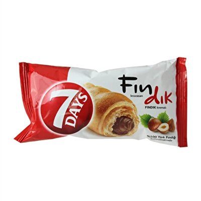 7 Days Krusuvasan Fındıklı Tekli 24'lü 72 g