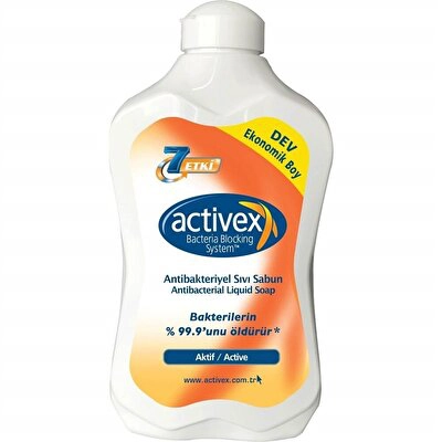 Activex Antibakteriyel Sıvı Sabun Aktif 1,8 l