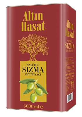 Altın Hasat Sızma Zeytin Yağı 3 l