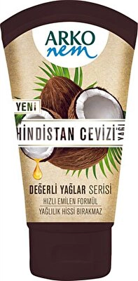 Arko Nem Krem Değerli Yağlar Hindistan Cevizi 60 ml