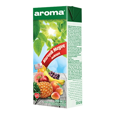 Aroma Meyve Nektarı Karışık 27'li 200 ml