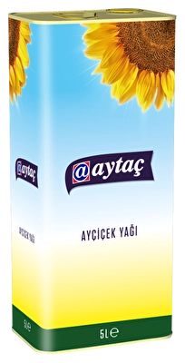 Aytaç Ayçiçek Yağı Teneke 5 lt