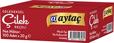 Aytaç Piknik Çilek Reçeli 100*20g