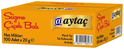 Aytaç Süzme Çiçek Balı Piknik 100X20 g