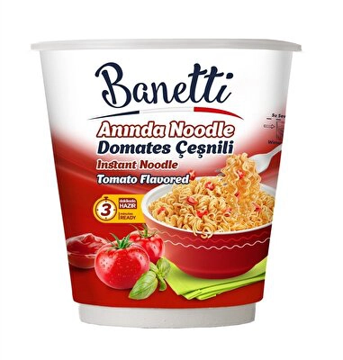 Banetti Domatesli Noodle Bardak 65 g