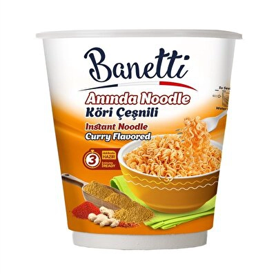 Banetti Köri Noodle Bardak 65 g