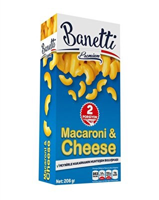 Banetti Mac & Cheese 206 gr