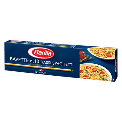 Barilla Makarna Bavette/Yassı Spaghetti 500 g