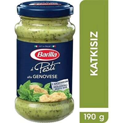 Barilla Pesto Fesleğen+Fıstıklı Sos- Genoves 190 g