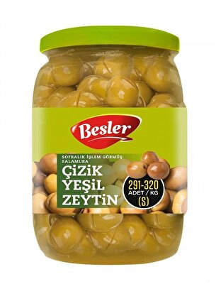 Besler Çizik Yeşil Zeytin 400 g