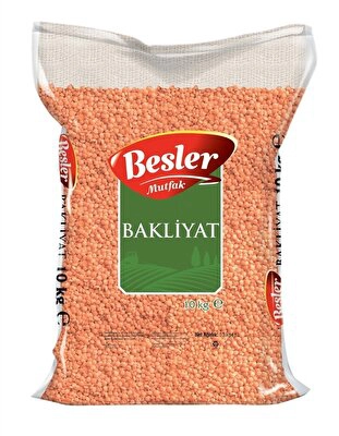 Besler Mutfak Kırmızı Mercimek 10 kg