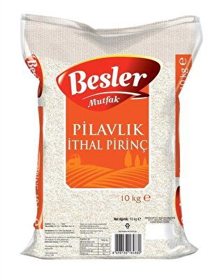 Besler Mutfak Pilavlık Pirinç 10 kg
