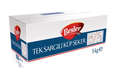 Besler Tek Sargılı Küp Şeker 5 kg