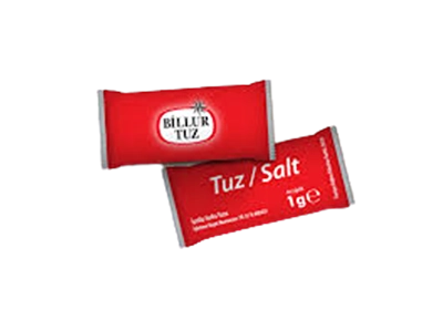 Billur İyotlu Stick Tuz 1GR*1000 1 kg