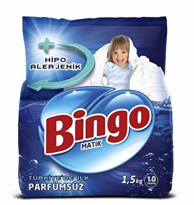 Bingo Matik Parfümsüz 1,5 kg