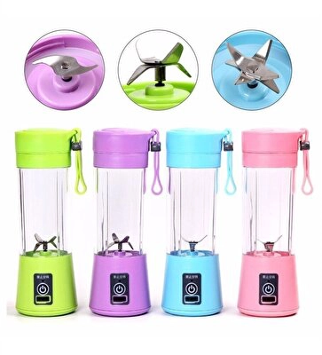 Blueberry Portatif USB'li Blendar Jet 380 Ml Adet