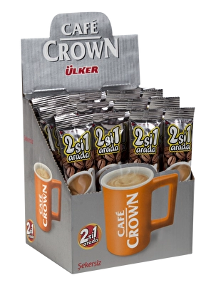 Cafe Crown 2'si1 Arada Şekersiz 24*11 g