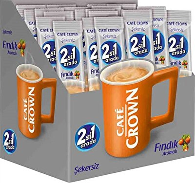 Cafe Crown 2'si1 Arada Şekersiz Fındıklı 24*11 g