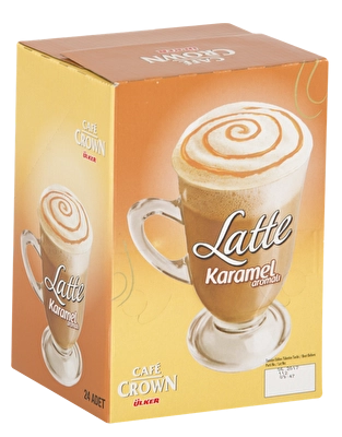 Cafe Crown Latte Karamel Aromali 24*17 g