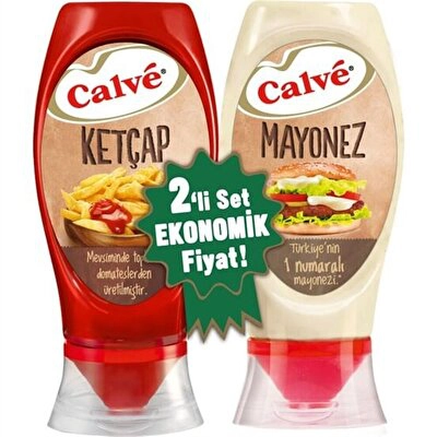 Calve Ketçap Mayonez 400+350 g