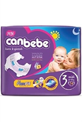 Canbebe Süper Ekonomik Midi (4-9 Kg ) 34'lü