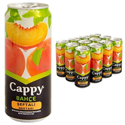 Cappy Meyve Suyu Şeftali Kutu 12'li 330 ml