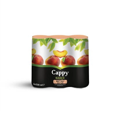 Cappy Meyve Suyu Şeftali Kutu M.P. 6*330 ml