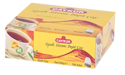 Çaykur Siyah Süzen Poşet Çay 100*2 g