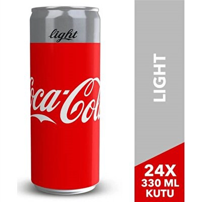Coca Cola Light Kutu 24'lü 330 ml