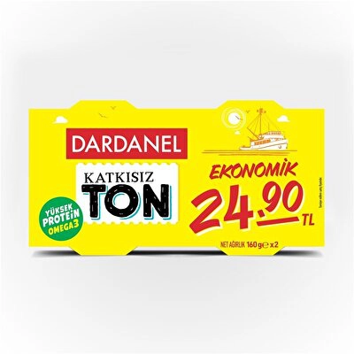 Dardanel Ekonomik Ton Balığı 2*160 g