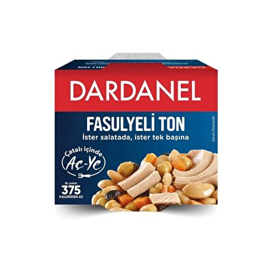 Dardanel Fasülyeli Ton Balığı 185 g