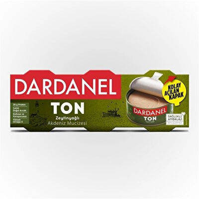 Dardanel Zeytinyağlı Ton Balığı 3X75 g