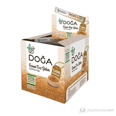 Doğa Stick Esmer Toz Şeker 600 g