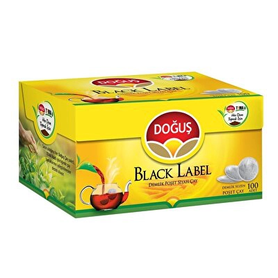 Doğuş Black Label Demlik Poşet Çay 100*3,2 g
