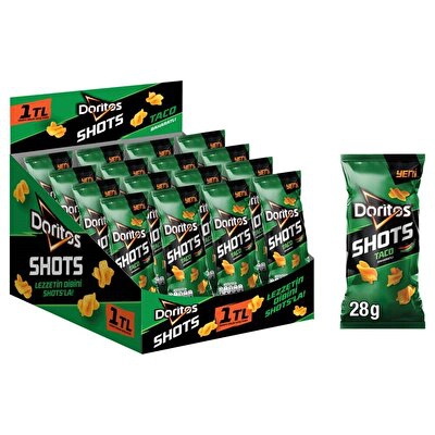 Doritos Shots Mexicano Acı Baharatlı 26 g