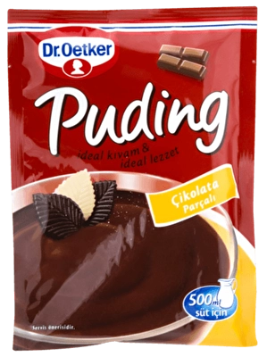 Dr.Oetker Çikolata Parçalı Puding 115 g