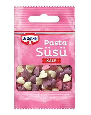 Dr. Oetker Dekor Pasta Süsü Kalp 10 g
