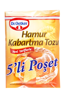 Dr.Oetker Hamur Kabartma Tozu 5*10 g