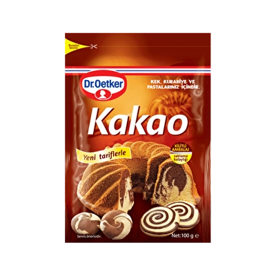 Dr. Oetker Kakao Kilitli Ambalaj 100 g