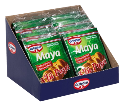 Dr.Oetker Kuru Hamur Mayası (12 Adet) 3*10 g