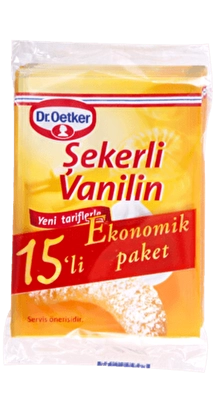 Dr.Oetker Şekerli Vanilin 15*5 g