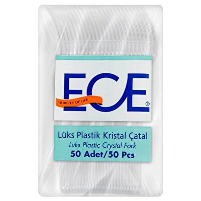 Ece Lüx Kristal Çatal 50 li