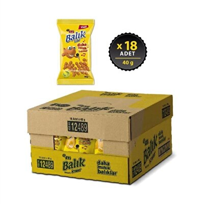 Eti Balık Mini Mısırlı Kraker 40 g