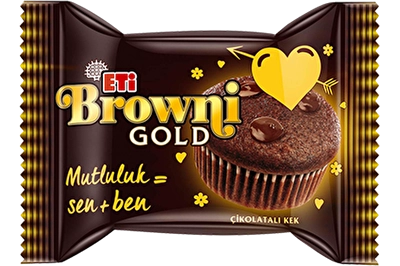 Eti Browni Gold Kakao Soslu Kek 24'lü 45 g