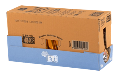 Eti Crax Acılı Çubuk Kraker 20'li 50 g