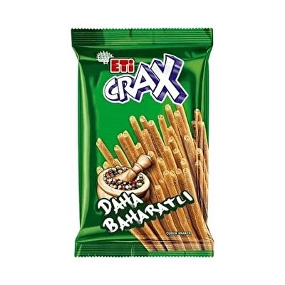Eti Crax Baharatlı Çubuk Kraker 15'li 80 g