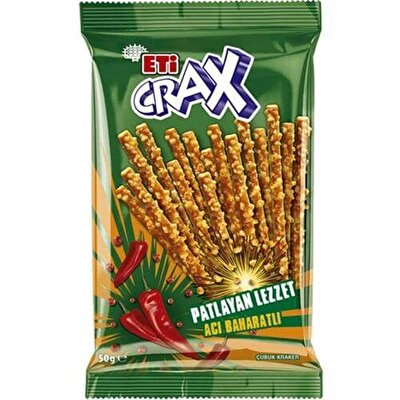 Eti Crax Patlayan Lezzet Acı Baharatlı 50 g