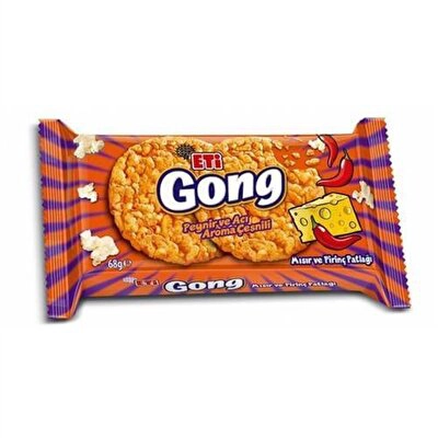 Eti Gong Baharatlı Peynirli 16'lı 68 g