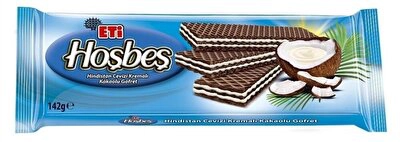 Eti Hoşbeş Hindistan Ceviz Kremalı Kakaolu Gofret 142 g