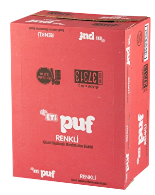 Eti Puf Renkli  48'li 18 g